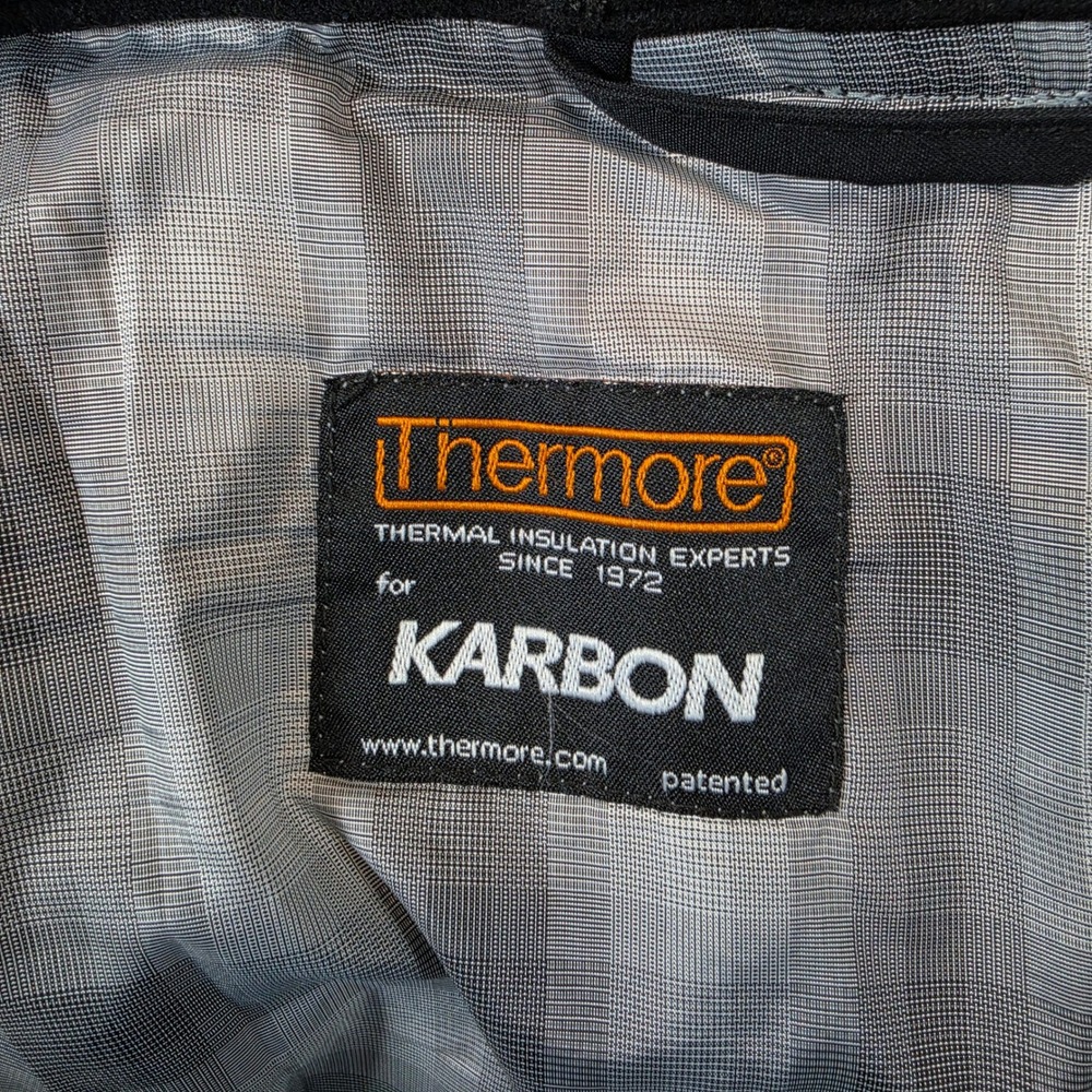 Karbon Ski Pants Mens 2XL Black Thermore Insulated Snowboard Trousers K7129 - Picture 4 of 14